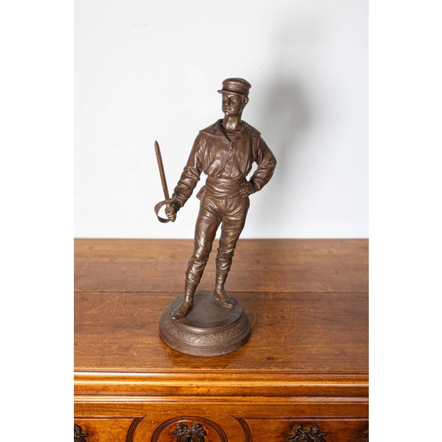 French 20th Century French Sports Trophy For Sale - Image 3 of 10