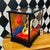 Large Japanese Kanazawa Gold Leaf Twin Crane Sculpture in Glass Case Vintage For Sale - Image 9 of 13