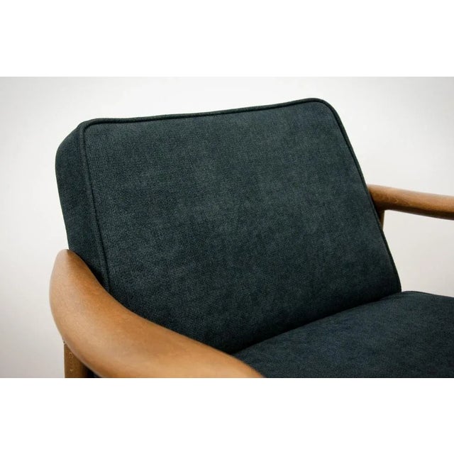 Wood GFM-87 Armchair by Juliusz Kedziorek for Gościcińskie Furniture, 1960 For Sale - Image 7 of 10