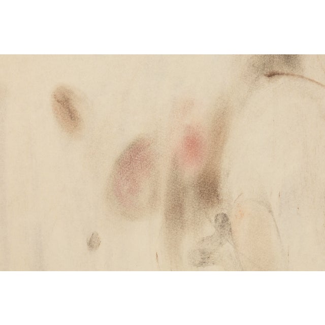 Richard Jerzy - Untitled (Female Nude) Signed Watercolor on Paper Framed For Sale In Detroit - Image 6 of 7