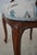 Vintage Italian Walnut Finish Vanity Bench Chair For Sale - Image 15 of 18