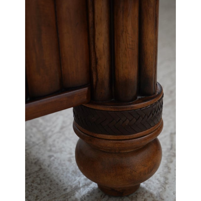 Wood Tommy Bahama Island Estate West Indies Bamboo Bed For Sale - Image 7 of 15