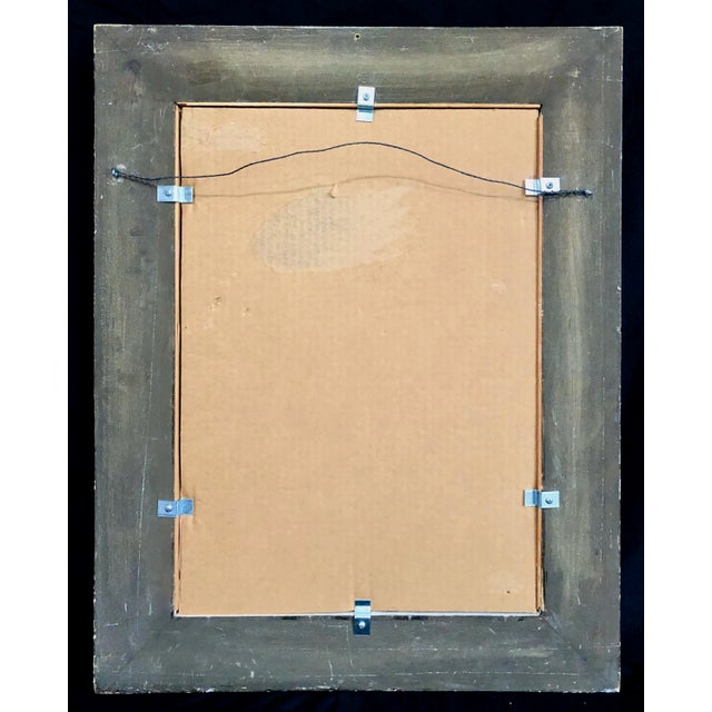 “Portrait of a Seated Lady in Wicker Chair” by American Artist Adolphe Borie (1877–1934) For Sale In San Francisco - Image 6 of 6