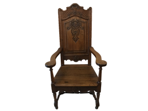 19th Century Renaissance Throne Chairs