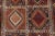 1990s Yalameh Rug 3'4'' X 4'10'' Multicolor Wool Vintage Tribal Hand-Knotted Carpet For Sale - Image 5 of 12