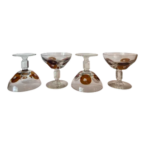 Vintage Hovmantorp Bjorn Madeira Glasses by Fritz Dahl, Sweden, 1960s- Set of 4
