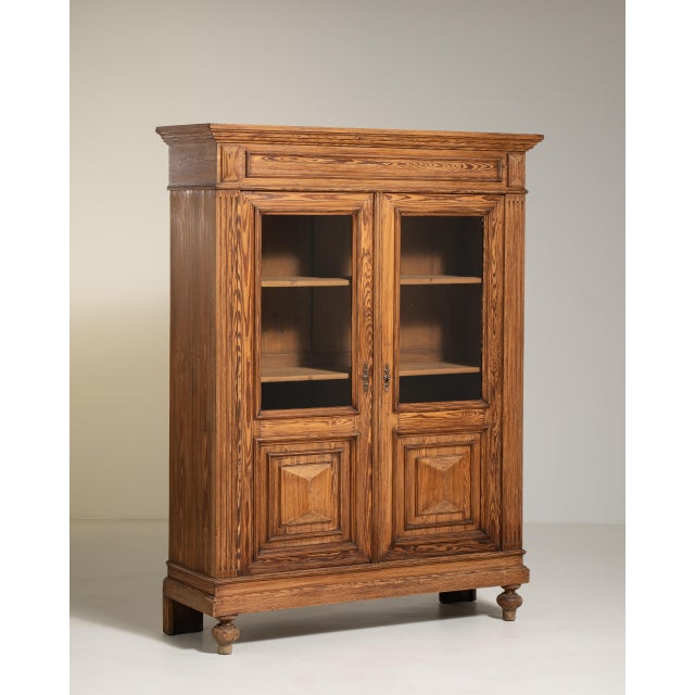 Brown Oak Vitrine, Antique, France, Circa 1880 For Sale - Image 8 of 16