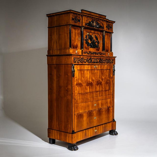 Antique Empire Secretaire, 1815 For Sale - Image 12 of 12