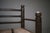 Rustic Modernist French Armchair in Stained Oak and Animal Hide, 1950 For Sale - Image 10 of 18
