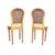 Antique French Gilt Wood Side Chairs, 1890, Set of 2 For Sale - Image 3 of 11