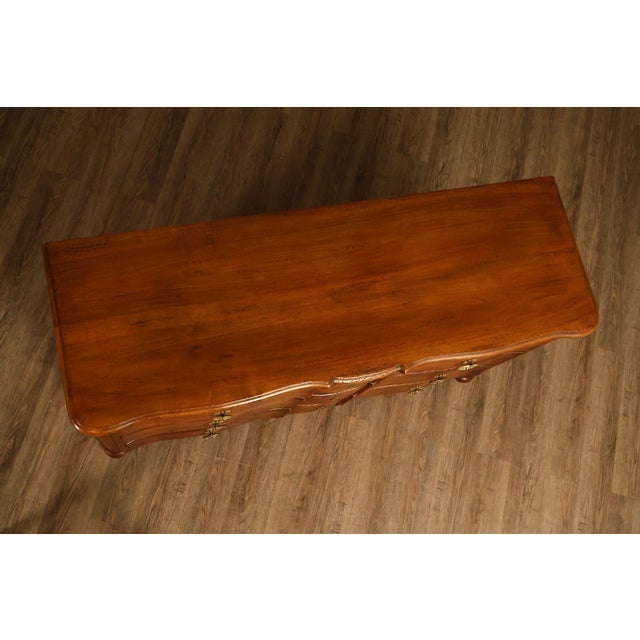 Don Ruseau Custom Continental Style Walnut Chest Of Drawers For Sale - Image 15 of 18