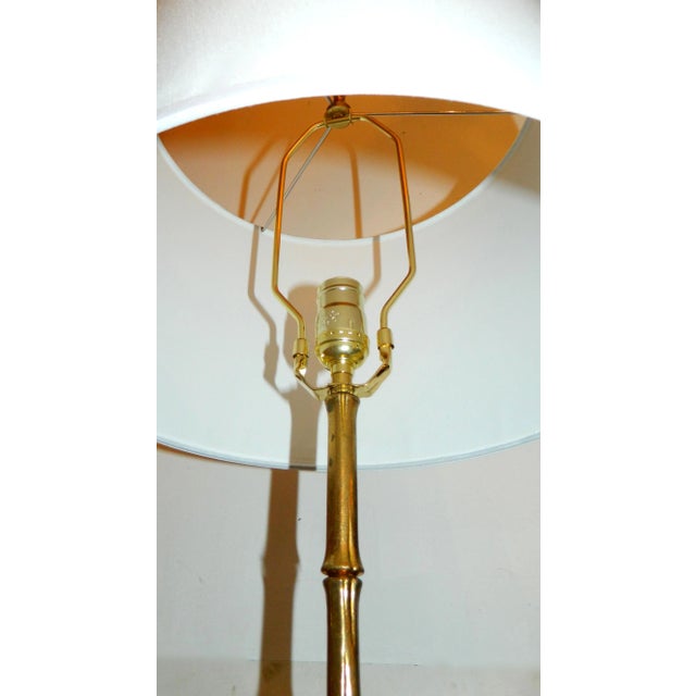 Vintage French Maison Bagues Floor Lamps - Pair For Sale - Image 5 of 5