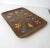 Studio hand made tray from Italy. It has a rectangular shape with rounded corners and a bevelled edge. The base is a...