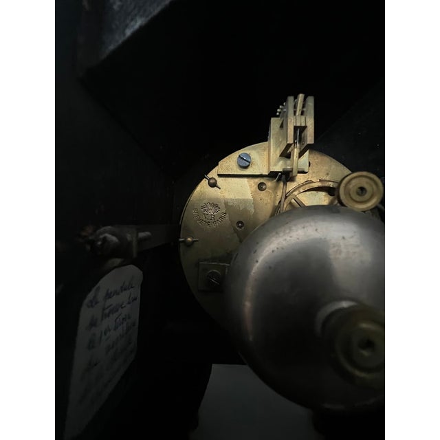 Napoleon III Cartel Clock in Boulle-Style Marquetry, 19th Century For Sale - Image 6 of 18