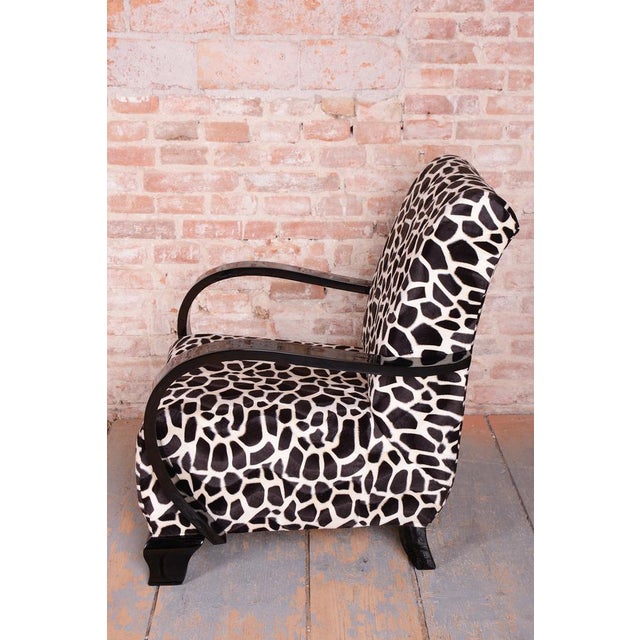 Art Deco Armchairs in Beech, Czech, 1920s, Set of 2 For Sale - Image 10 of 12