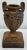 Vintage Neo-Classical style bronzed urn depicting a Bacchic procession in the manner of the famed Townley Vase from 2nd C...