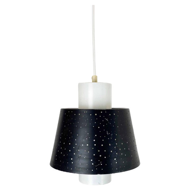 Modernist Space Age Hanging Light attributed to Ernest Igl for Hillebrand Lights, 1960s For Sale