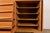 Wood Harold Schwartz for Romweber Mid-Century Modern Sculpted Oak Tambour Door Dresser or Credenza, 1950s For Sale - Image 7 of 12