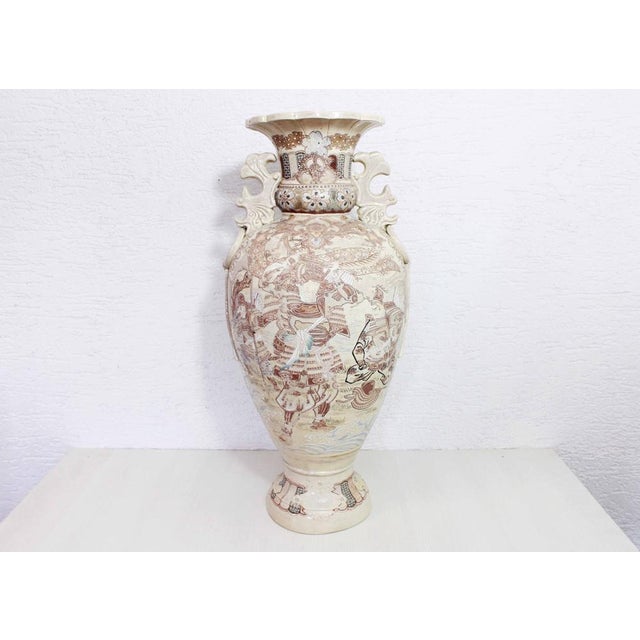 Japanese Vase Satsuma, 1930s For Sale - Image 14 of 14