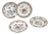Chinese Export Famille Rose Porcelain Plates, 4 For Sale
