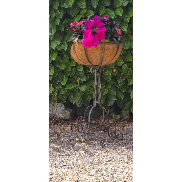Iron Planters, 1930, Set of 2 For Sale - Image 3 of 10