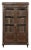 19th Century French Louis XVI Bookcase in Acajou Moucheté Mahogany For Sale