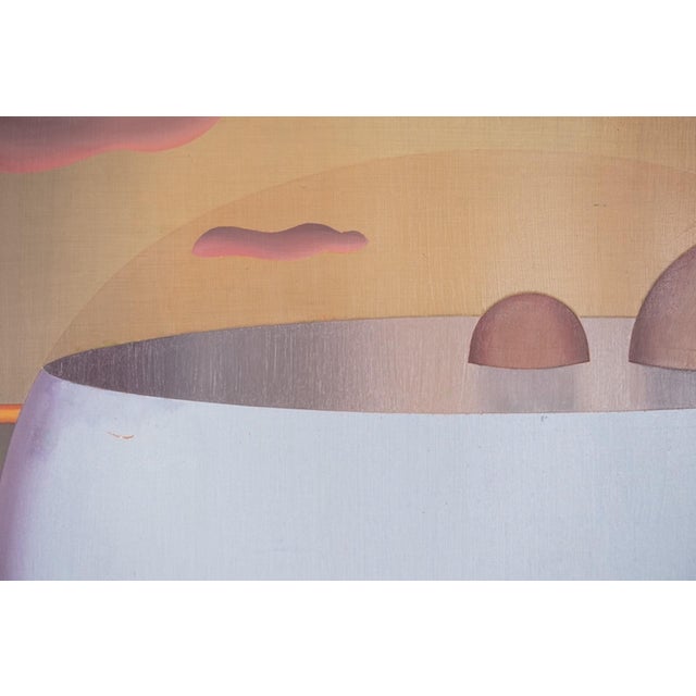 Helmut Rehme, Abstract Composition, 1973, Oil on Canvas For Sale - Image 8 of 13