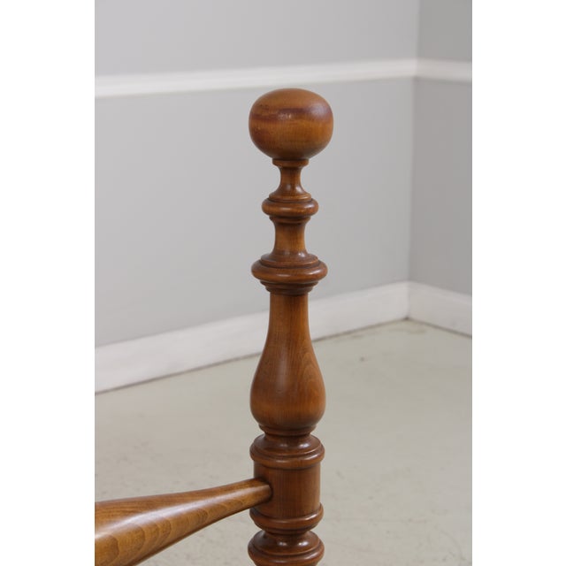 Stickley Cherry Full Size Cannonball Poster Bed For Sale - Image 9 of 15