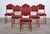 Brutalist Dining Chairs in Oak by Hennnig Kjærnulf, 1960s, Set of 6 For Sale - Image 3 of 10