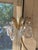 Mid Century Crystal Chandelier FIVE-Light Hollywood Regency Style For Sale - Image 13 of 14