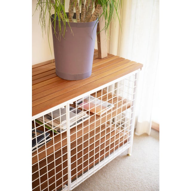 Wood Krid Harwood Buffet by Clemence Seilles for Stromboli Design For Sale - Image 7 of 12