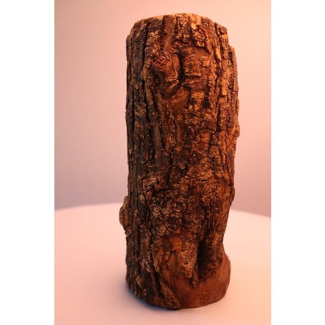 Late 20th Century Late 20th-Century Signed Hawaiian Milo Wood Sculpture Brandon Blair For Sale - Image 5 of 8