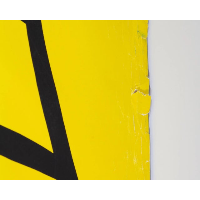 Nicholas Krushenick 1965 Serigraph Exhibition Poster Chairish