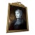Antique Enamel on Copper Portrait, France, 19th C. For Sale