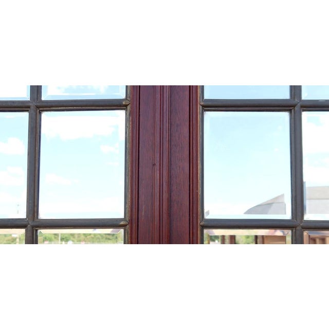 Double-Porte Mirrors in Mahogany, Château Du Val De Loire-End Xixth, 1890s, Set of 2 For Sale - Image 6 of 18