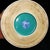 Vintage Blue & White Porcelain Dragon Brush Pot With Green Interior For Sale - Image 9 of 9