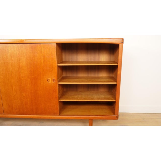 Vintage Highboard in Teak by H.W. Klein for Bramin For Sale - Image 9 of 14