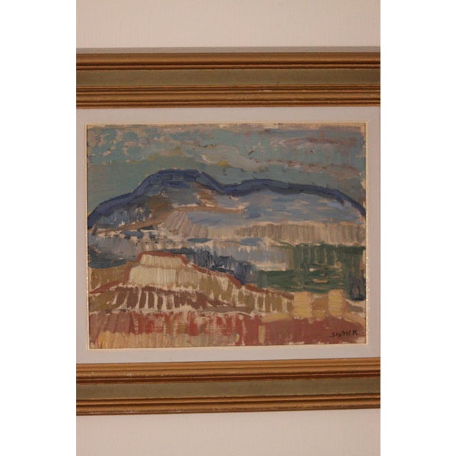 Sigfrid K, R Formation, 1960s, Oil on Panel, Framed For Sale - Image 16 of 17
