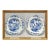 18th-Century Delftware Plates With Maker's Mark, a Pair For Sale