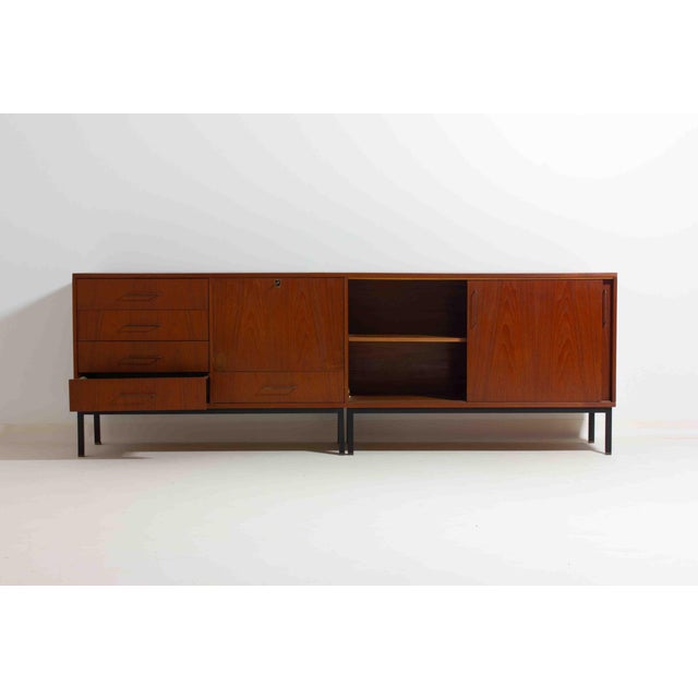 Sideboard in Teak by C. Wulput, 1960s For Sale - Image 12 of 12