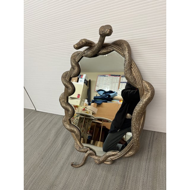 Pottery Barn Pottery Barn Harry Potter Serpent Mirror For Sale - Image 4 of 12