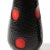 Mid-Century Modern Mid-Century Hand-Blown Black W/ Vermillion Detailing Murano Battuto Glass Vases For Sale - Image 3 of 12