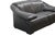 Modernist Italian Leather Loveseat For Sale - Image 4 of 7