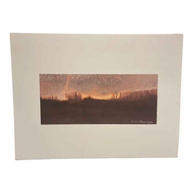 Late 20th Century Watercolor Painting by John Kokkinos For Sale