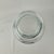 Early 21st Century Hand Blown Seeded Glass Hurricane Vase Swirl Ribbon Detail Clear 9" For Sale - Image 5 of 11
