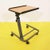 Adjustable Metal Bedside Table with Wheels For Sale - Image 9 of 9