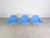 Blue Desk Chairs by Christophe Pillet Dunas for Inclass, Set of 3 For Sale - Image 4 of 11