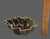 Late 20th Century Glazed Ceramic Olive Green Leaf Shaped Roscher Serving Bowl For Sale - Image 4 of 6