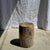 Small Side Table in Beige-Grey and Petrified Wood, 1980s For Sale - Image 6 of 18