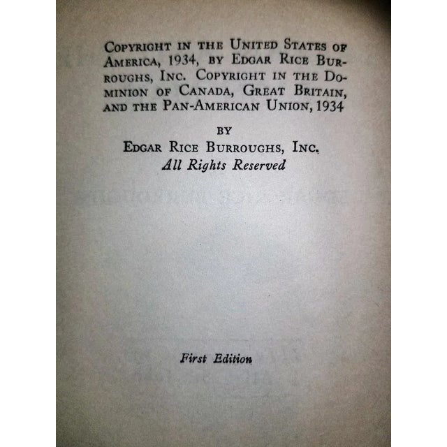 Tarzan and the Lion Man by Edgar Rice Burroughs 1st Edition For Sale In Dallas - Image 6 of 13